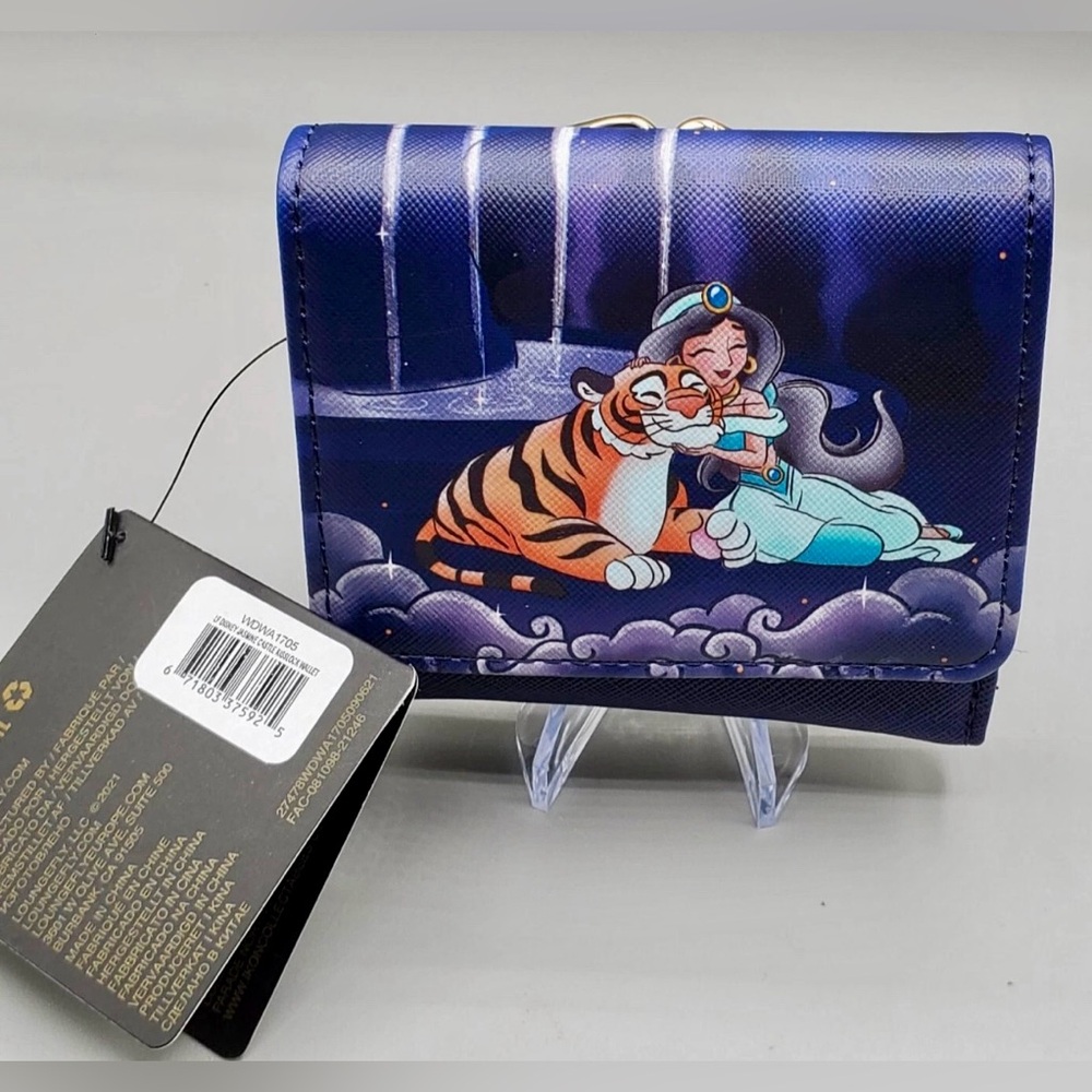 Loungefly x Disney NWT Aladdin Snap Closure Wallet